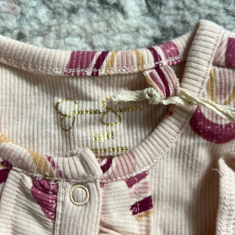 Jessica Simpson Rainbow Outfit